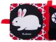 Contrast Sensory Baby Book with Mirror and Crinkle Pages