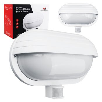 Maclean MCE33 W Wall Lamp with PIR Sensor, Max 60W