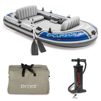 Intex Excursion 4 Set Inflatable Boat 315 x 165 43 cm 68324