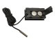 Digital LCD Thermometer with Probe Xline, Black