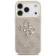 Guess 4G Big 4G Classic Logo Big Strap Metal Buttons Phone Case Cover iPhone 17 Pro - Pink