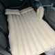 Inflatable Car Air Bed Back Seat Rest Foldable Mattress for Travel Camping, Beige
