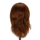 Gabbiano WZ4 Male Hairdressing Training Head with Beard Natural Hair