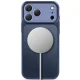 Tech-Protect MagPrime MagSafe CC Case for iPhone 18 Pro / 17 Pro, Matte Navy Blue