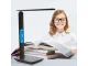 LED Desk Lamp with Clock and QI Wireless Charger