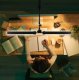 Adjustable LED Desk Lamp 24W with Clamp and Swing Arm, Black