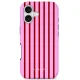 Tech-Protect Lamano MagSafe Case for iPhone 17, Red and Pink