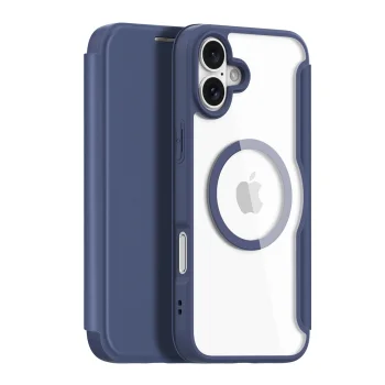 Apple iPhone 16 6.1'' DUX DUCIS Skin X Pro MagSafe Case Cover, Blue