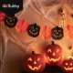 Ruhhy 3m Paper Halloween Garland Pumpkins, Orange/Black