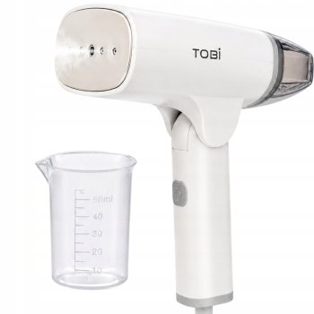 Foldable Handheld Garment Steamer, 1500W, White
