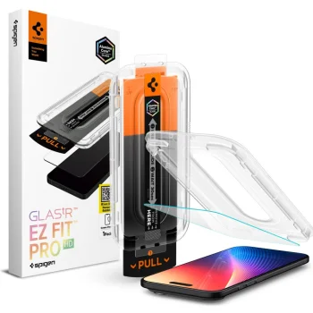 Spigen iPhone 17 Air Tempered Glass Glas.tR Ez Fit Pro, Clear