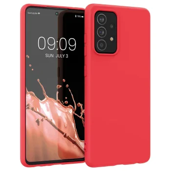 Silicone Case for Samsung Galaxy A22 4G, Red