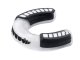 Boxing Mouthguard for MMA and Sports with Case, Black-Transparent