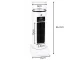 Portable Air Cooler and Fan with Humidifier, White