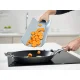 Joseph Joseph Chop2Pot Plus 2-piece Folding Chopping Board Set, Blue