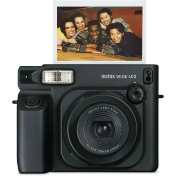 Fujifilm Instax Wide 400 Instant Camera, Black