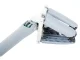 Flat Floor Mop with Twist Wringing Mechanism, White/Grey