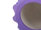 Textured Foam Roller for Deep Tissue Massage and Fitness 32cm, purple