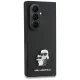 Karl Lagerfeld Saffiano Karl&Choupette Pin Case for Samsung Galaxy Z Fold 8 Ultra - Black