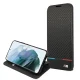 BMW M Collection Triangles Folio Case for Samsung Galaxy S22+ Black