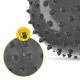 4Fizjo 1530 Spiked Rehabilitation Ball, 20 cm, Grey