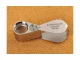 Folding Jeweler Pocket Magnifier 30x 21mm with 2 LED