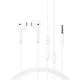Acefast L14 Wired Semi-In-Ear Headphones with 3.5 mm Jack and Mic, White