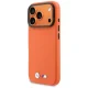 BMW M Metal Logo MagSafe Case for iPhone 17 Pro, Orange