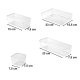 Acrylic Drawer Organizer Set of 25 Bins, 4 Sizes for Storage, Clear