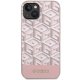 Guess iPhone 14 Plus Case GCube Stripes MagSafe, Pink