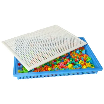 Mushroom Peg Puzzle Board 296 Pieces