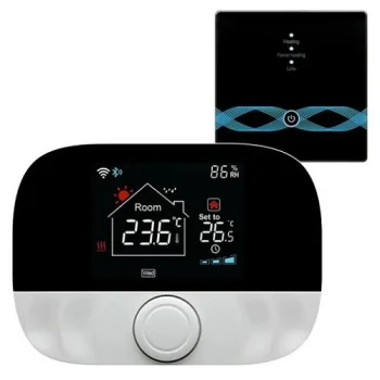 TUYA Programmable Wireless Thermostat for Gas Boiler, Wi-Fi, RF, 3A
