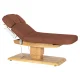 Electric SPA Couch Sillon Relax with Wooden Base, Brown