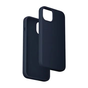 Vention Silicone Case for iPhone 15 Plus with MagSafe KUFL0-20, Blue