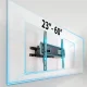Humberg 588300 TV Wall Mount, 23-60\", 45 kg