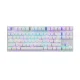Mechanical gaming keyboard Motospeed K82 RGB (white)