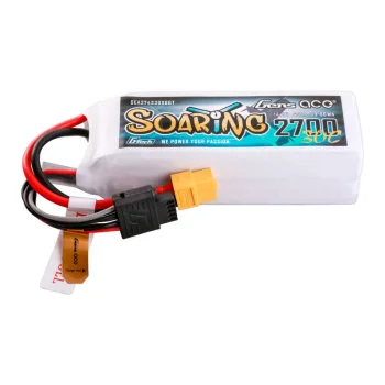 Gens ace G-Tech Soaring 2700mAh 14.8V 30C 4S1P LiPo Battery XT60