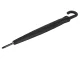 Large Black Umbrella, 24 Ribs, 86x105 cm