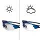 Rockbros 10069 UV400 Cycling Glasses, Blue