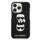 Karl Lagerfeld Karl&Choupette Head Case for iPhone 13 / 13 Pro - Black