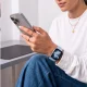 Tech-Protect Silicone Strap for Apple Watch 40 / 41 / 42 mm, Light Blue