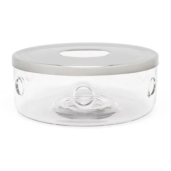 Bredemeijer Minuet Santhee 165007 Tea Warmer, Glass and Stainless Steel