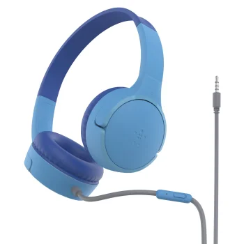 Belkin SoundForm Mini Kids Headphones, Blue