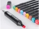 Touch Double-Sided Alcohol Markers Set, 40 Pcs with Case