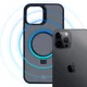 3Mk Protection Smoke Case Mag&Stand for iPhone 12 Pro Max - Black