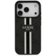 Guess 4G Printed Stripes MagSafe Case for iPhone 17 Pro Black