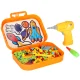 Kids Educational Constructor Tools Set Screwdriver Drill Screws Blocks Space 285 pcs.
