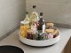 Rotating Turntable Organizer for Kitchen and Bathroom 25cm, White