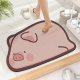 Quick-Dry Bathroom Mat Piggy Design, 58 x 39 cm