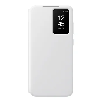 Samsung Smart View Wallet Case for Galaxy S24 FE, White